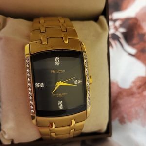 Armitron golk and black watch *water resistant